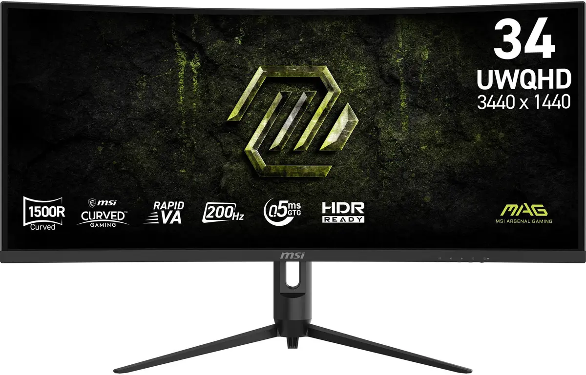 MSI MAG 342CQRF E20 34-inch Curved Gaming Monitor Photo 17