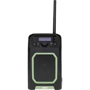 Imperial DABMAN OR 5 Portable Digital Radio with DAB+ and FM Tuner, Black and Green