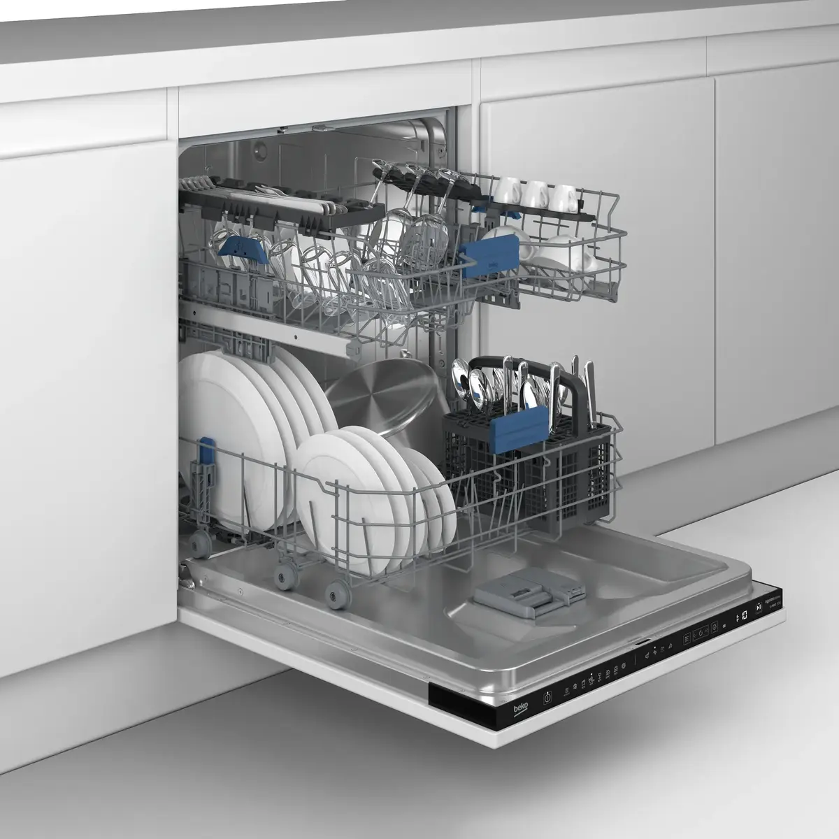 Полновстраиваемая посудомоечная машина BEKO BDIN38441P Photo 2