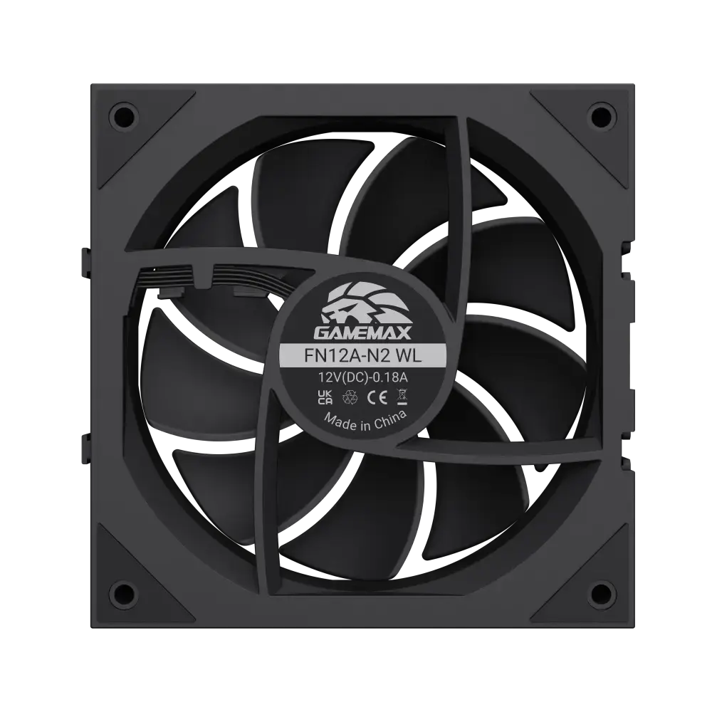 Корпусный вентилятор GameMax FN12A-N2 WL Photo 7