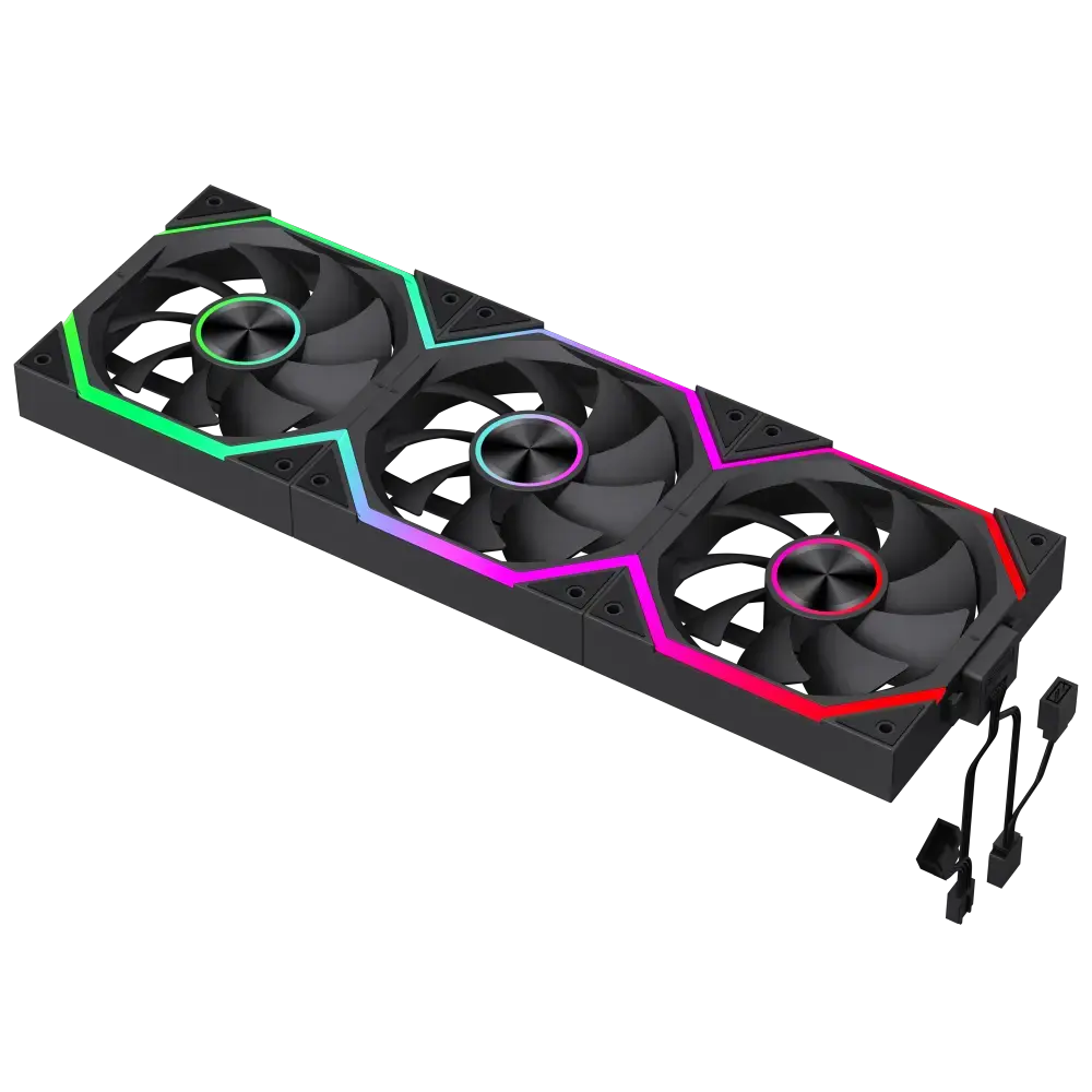 Корпусный вентилятор GameMax FN12A-N2 WL Photo 8