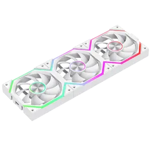 GameMax FN12A-N2 WL-W Case Fan, 120mm, Hydraulic Bearing, White