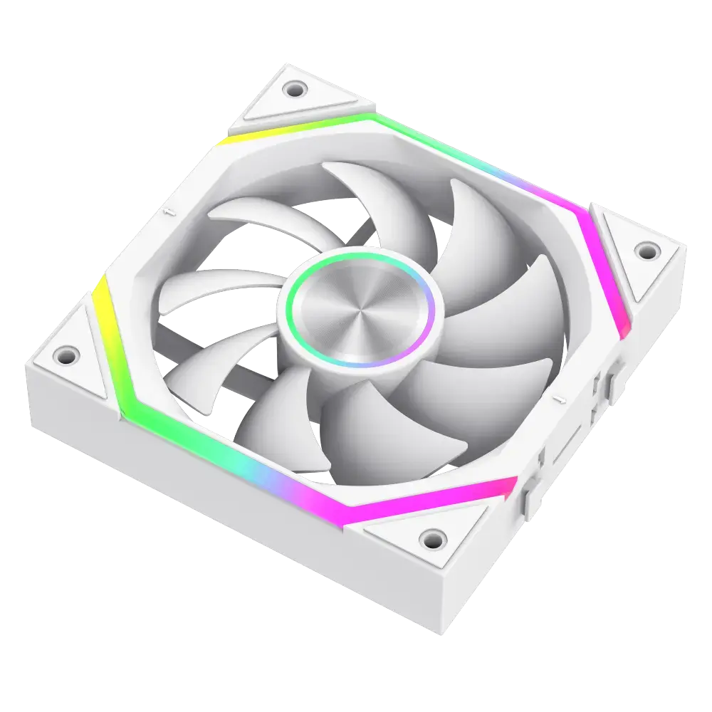 GameMax FN12A-N2 WL-W korpusa ventilators | Balts Photo 3