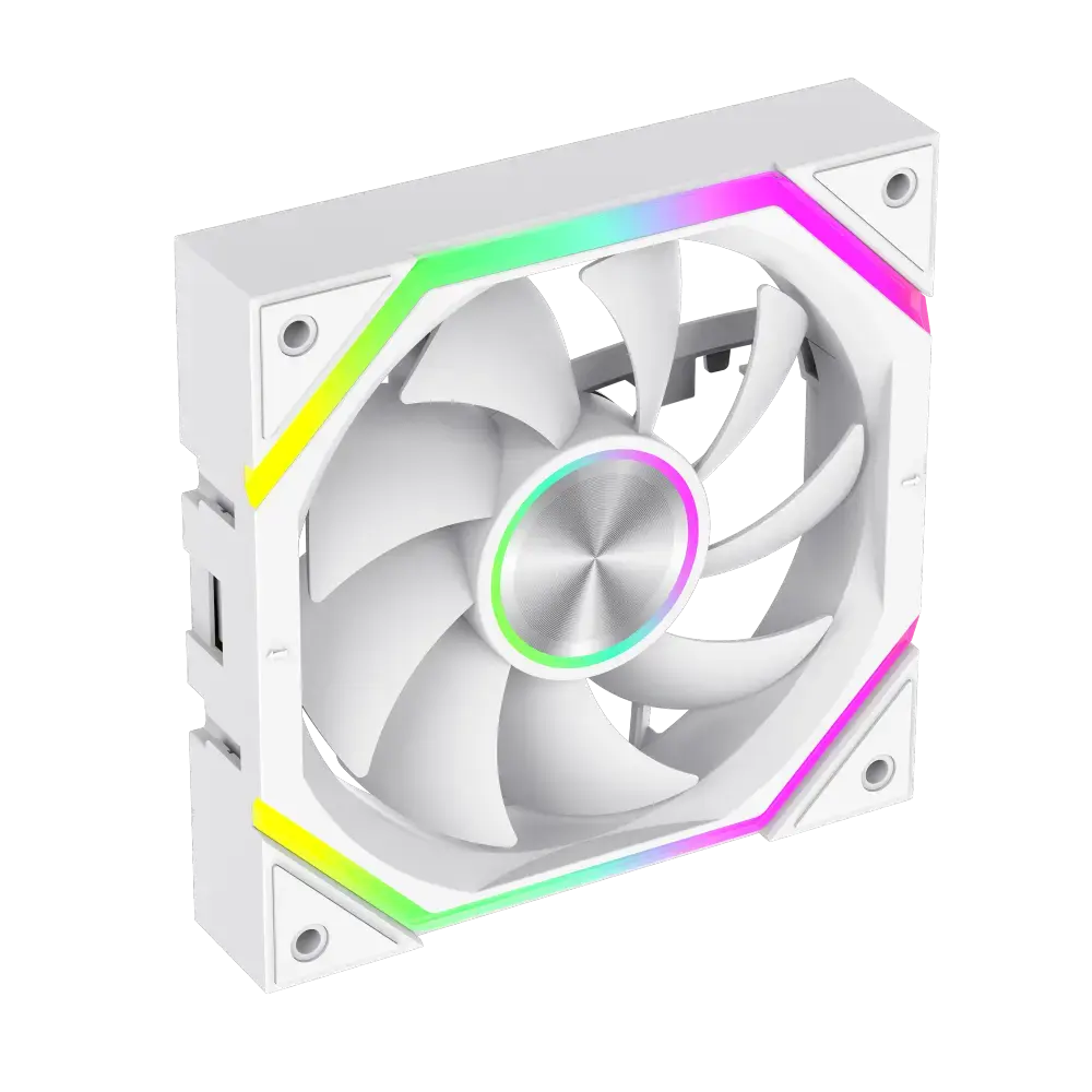 GameMax FN12A-N2 WL-W korpusa ventilators | Balts Photo 5