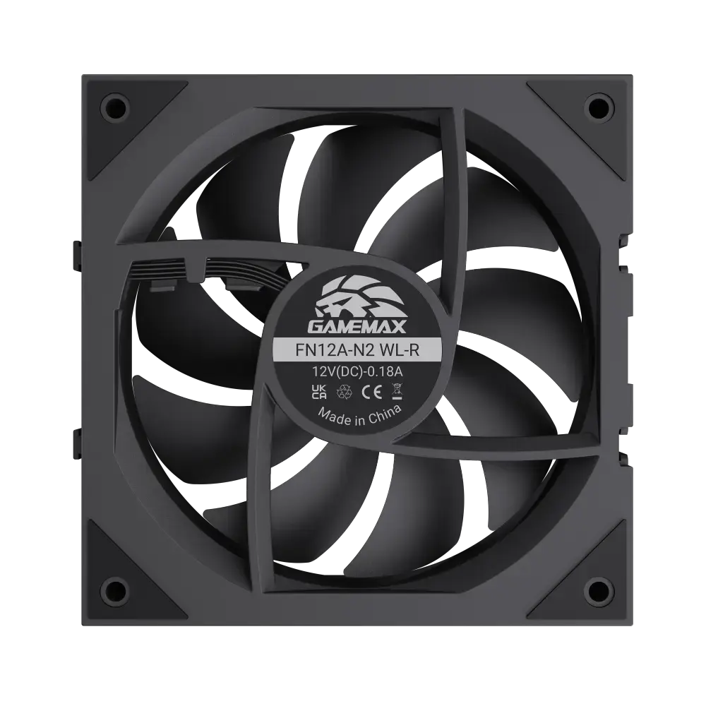 GameMax FN12A-N2 WL-R korpusa ventilators Photo 7