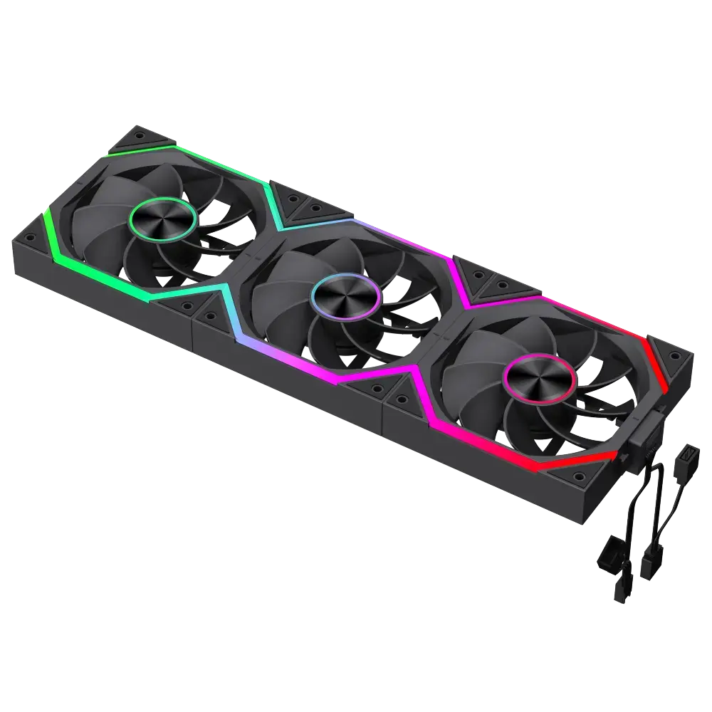 GameMax FN12A-N2 WL-R korpusa ventilators Photo 8