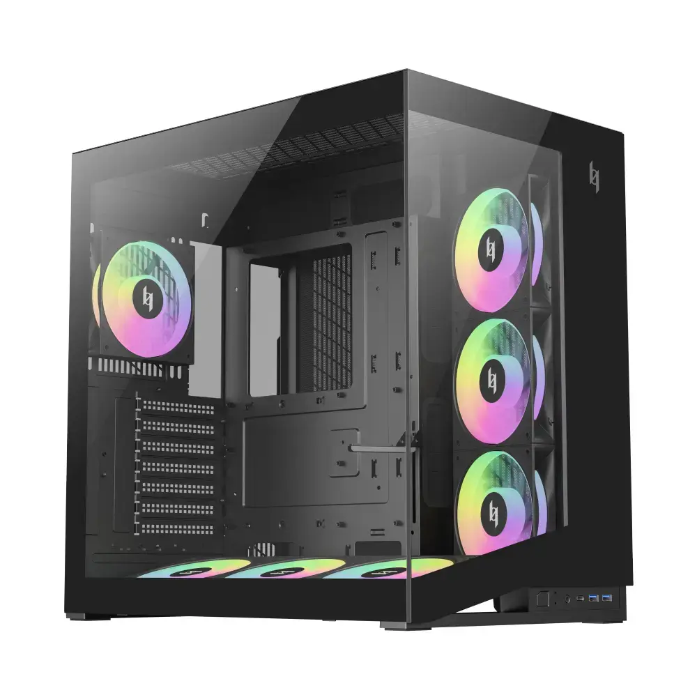 Компьютерный корпус GameMax NEX C56 BK Midi Tower Photo 2
