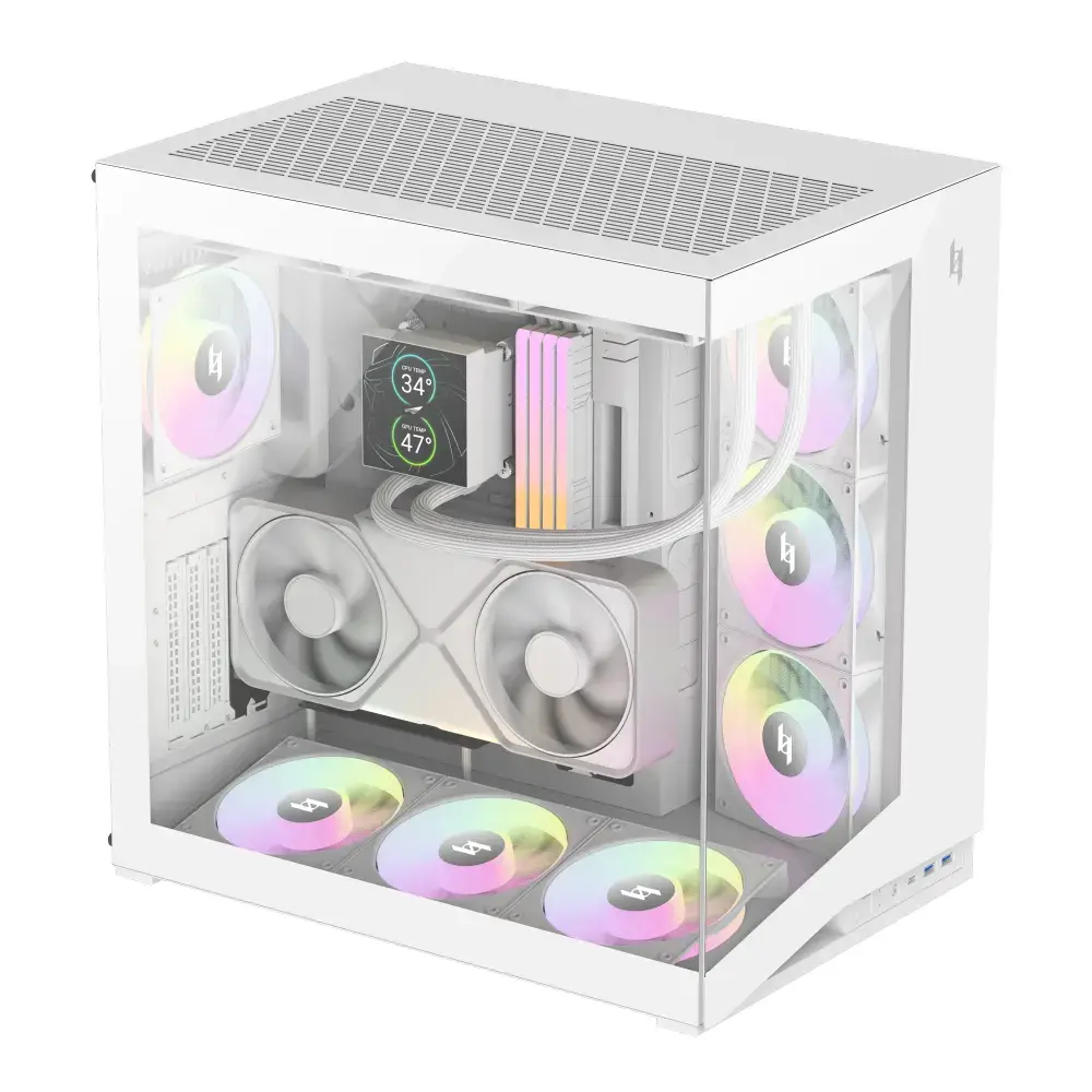 Компьютерный корпус GameMax NEX C56 WH Photo 11