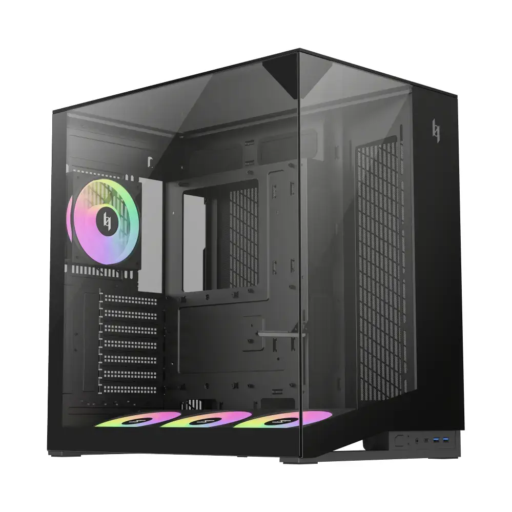 Корпус для ПК GameMax NEX C56 VC BK Midi Tower Photo 2