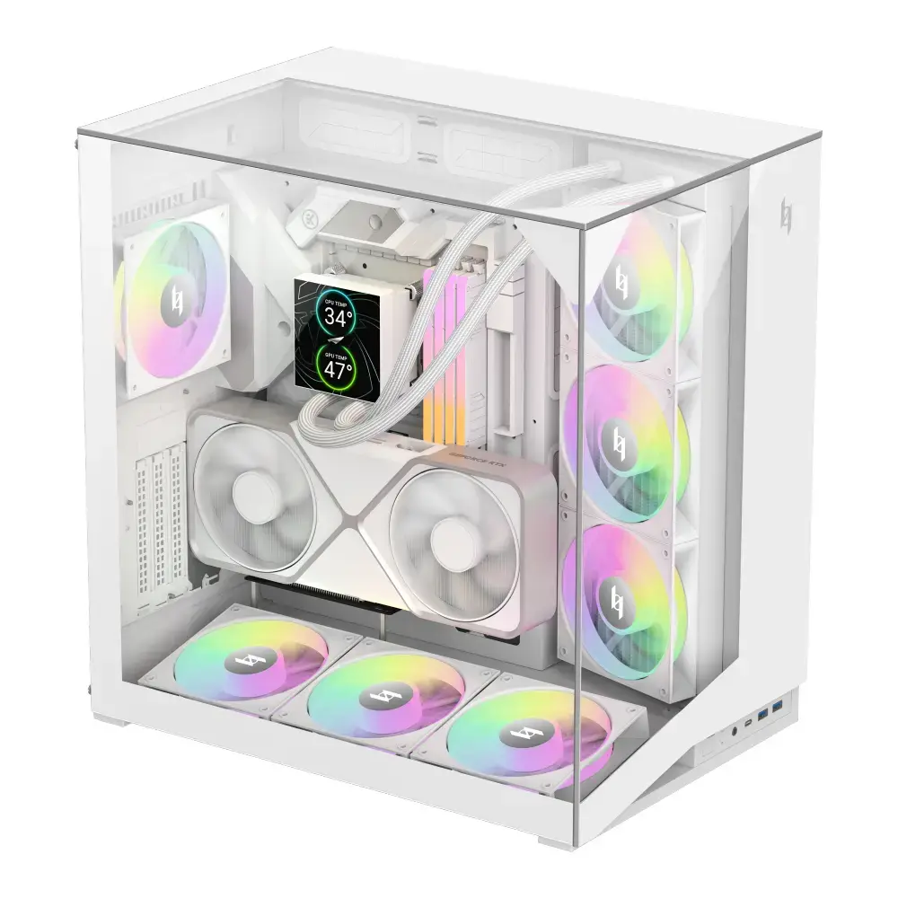 Компьютерный корпус GameMax NEX C56 VC WH Photo 3