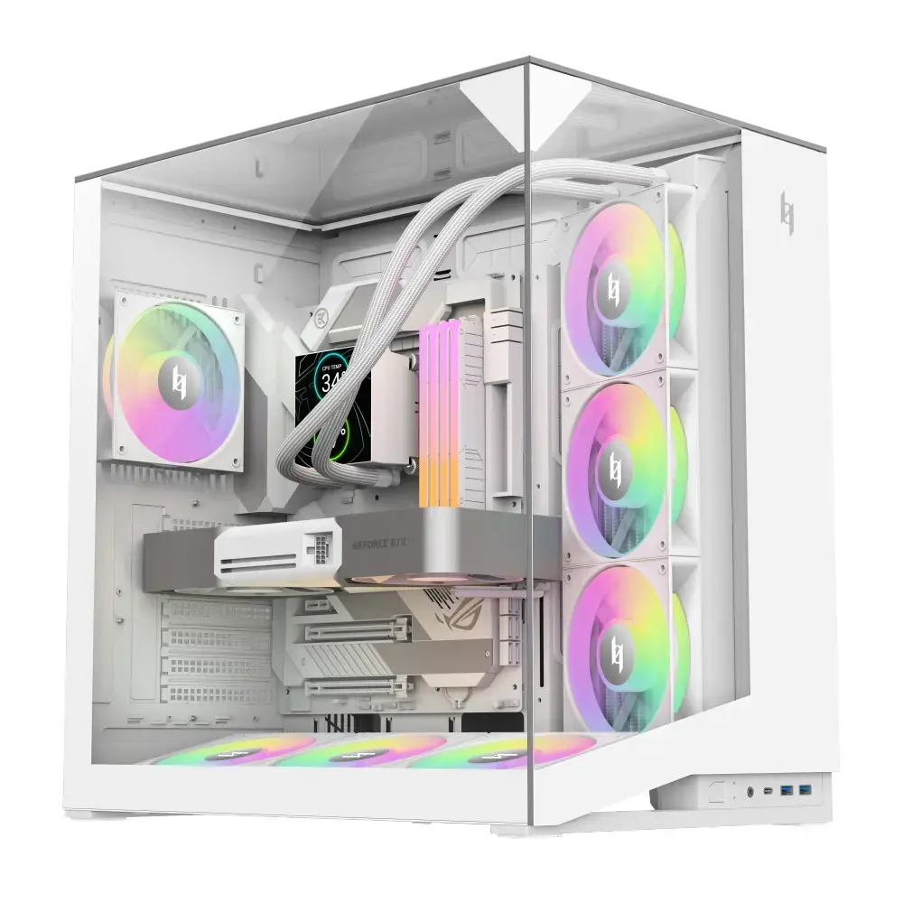 Компьютерный корпус GameMax NEX C56 VC WH Photo 5