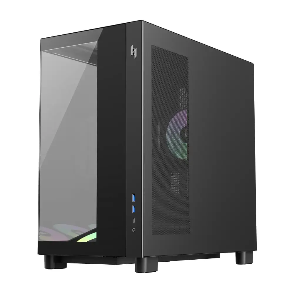 Компьютерный корпус GameMax NEX C53 BK | ATX/BTF черный Photo 8