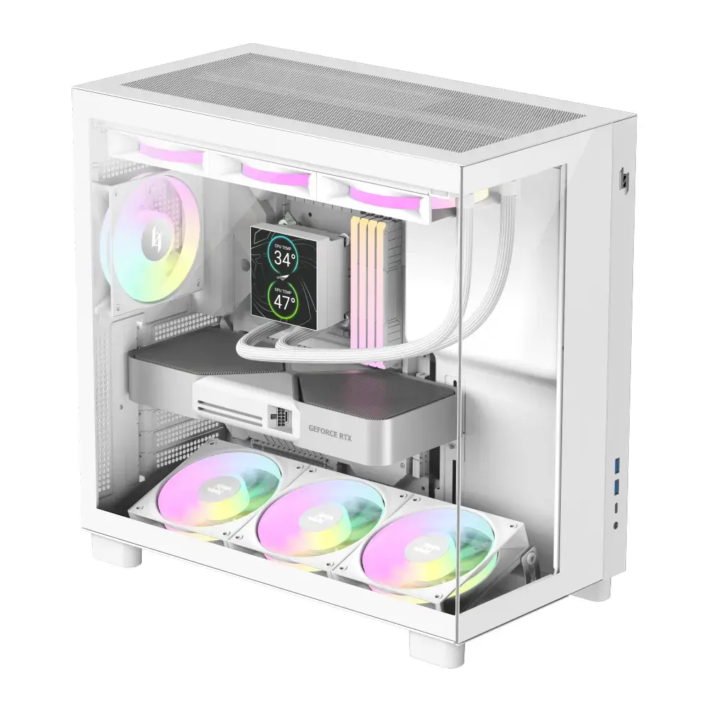 Компьютерный корпус GameMax NEX C53 WH - белый Photo 4
