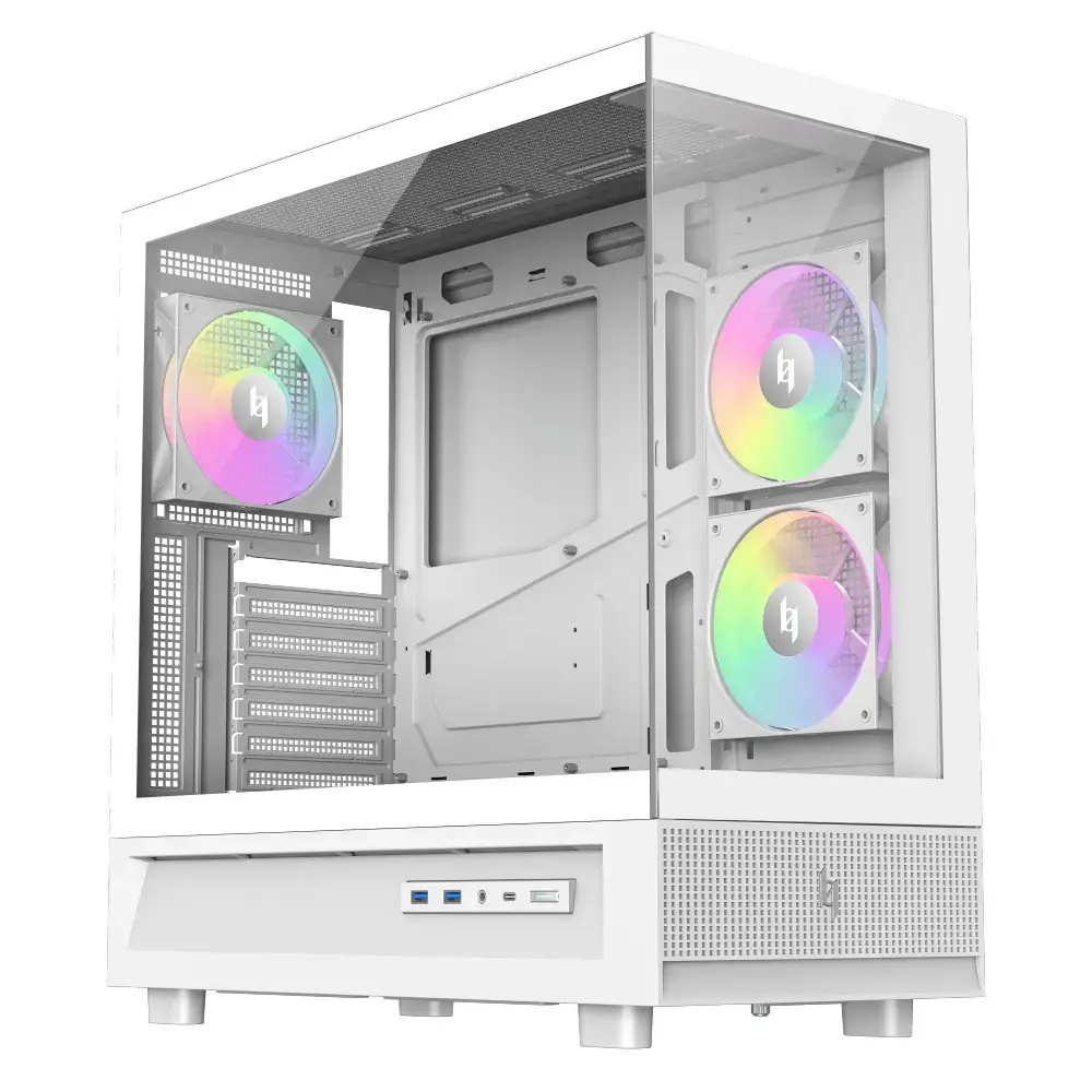 Корпус для ПК GameMax NEX C51 WH - белый Mid-Tower Photo 3