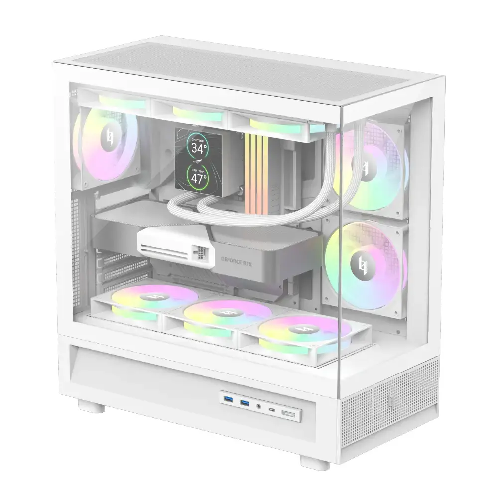 Корпус для ПК GameMax NEX C51 WH - белый Mid-Tower Photo 6