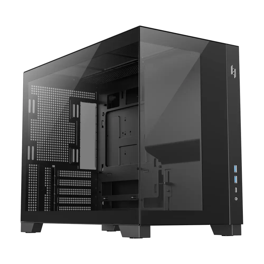 Datora korpuss GameMax NEX C33 BK | Micro ATX/ITX/BTF Photo 2