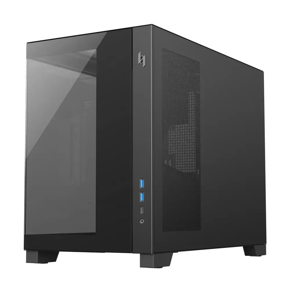 Datora korpuss GameMax NEX C33 BK | Micro ATX/ITX/BTF Photo 4