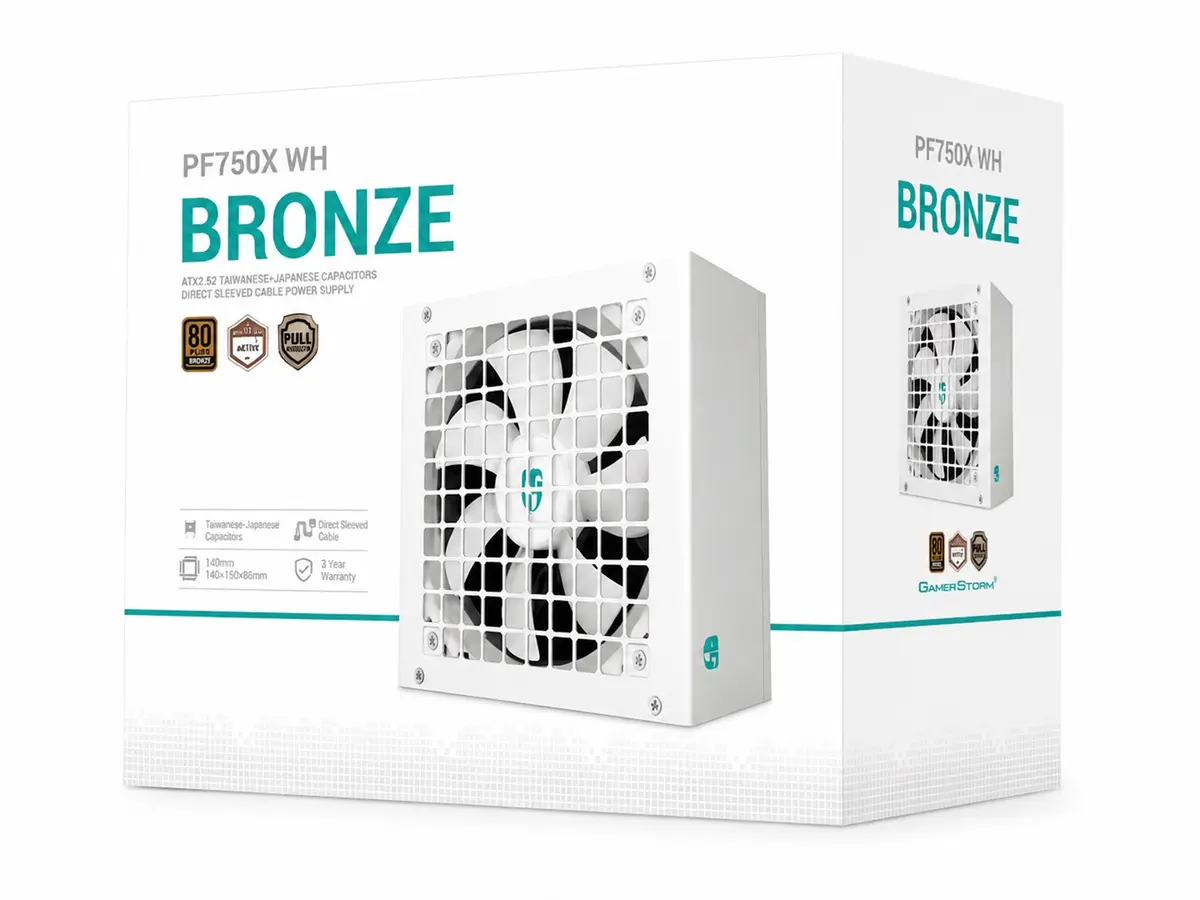 DeepCool PF750X barošanas bloks, 750W, 80