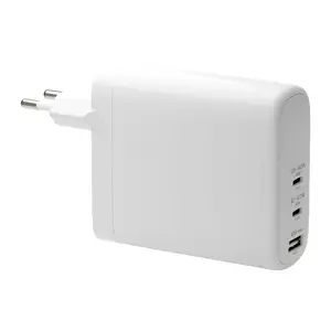 dbramante1928 re-charge Pro EU Wall Charger, 140W+100W+18W USB-C, White