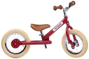 BIMBO BIKE līdzsvara ritenis divriteņu sarkans