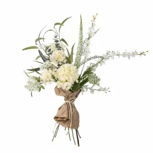 Bloomingville Symphonie Bouquet Artificial Flowering Plant, White