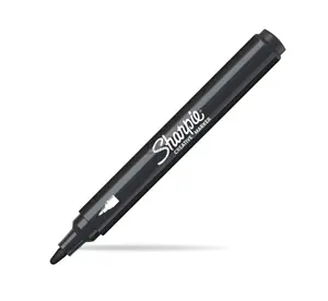 Маркер акриловый Sharpie 2218123, пулевидный наконечник, черный