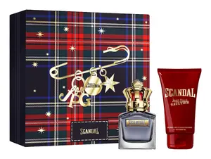 Jean Paul Gaultier Scandal Pour Homme dāvanu komplekts vīriešiem, 50 ml tualetes ūdens un 75 ml dušas želeja