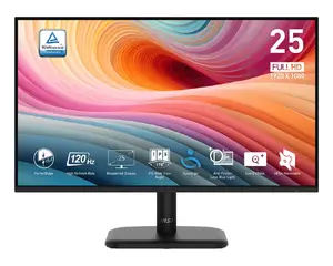 MSI PRO MP251L E2 24.5 collu Full HD IPS LED monitors, 1920 x 1080, 4ms, 1500:1, melns