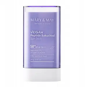 Mary&May Vegan Peptide Bakuchiol saules aizsargstiks SPF50+ PA++++