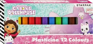 Пластилин Starpak 12 цветов Gabby's Dollhouse