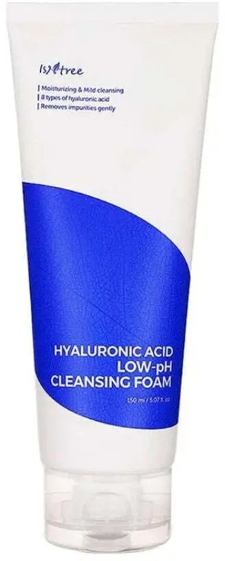 Isntree Hyaluronic Acid Low-pH attīrošās putas