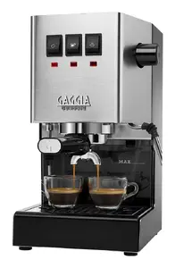 Gaggia E24 Manual Espresso Machine, 2.1 L, 1200 W, Silver
