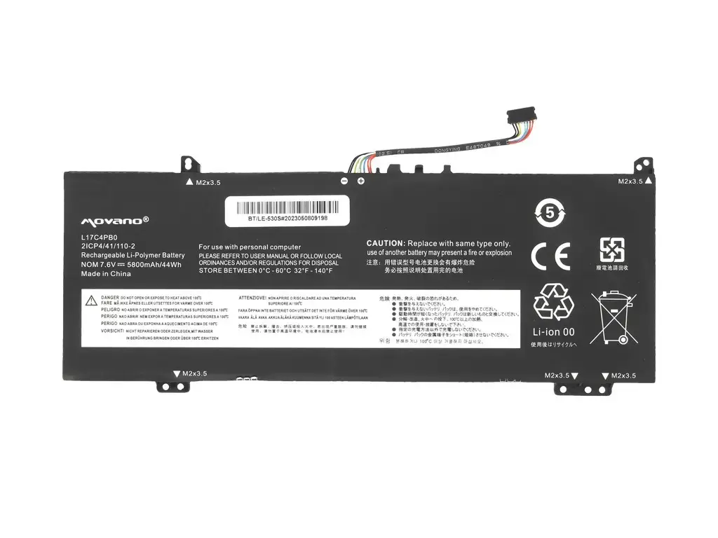 Movano akumulators Lenovo Yoga 530-14IKB Photo 5