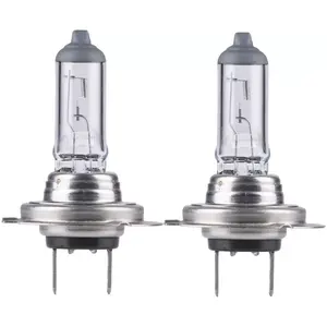 DUNLOP H7 12V 55W Halogen Headlight Bulbs, 2-Pack