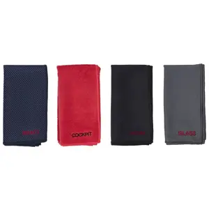 Dirt Devil Microfiber Car Cleaning Cloth Set, 4-Piece