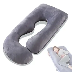 Riff Multifunctional U-Shaped Pregnancy Pillow, Grey