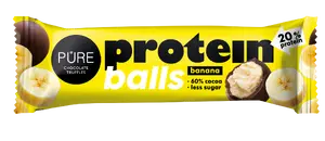 PURE Dark Chocolate Truffles with Protein Banana Cream Filling 40g