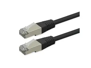 ROLINE Cat.6 S/FTP tīkla kabelis, RJ-45, 7 m, melns
