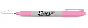 Sharpie Fine Point pastāvīgais marķieris, smalks uzgalis, rozā