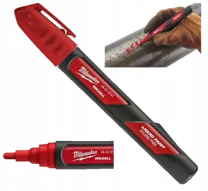 Milwaukee Oil-Based Permanent Marker, Red
