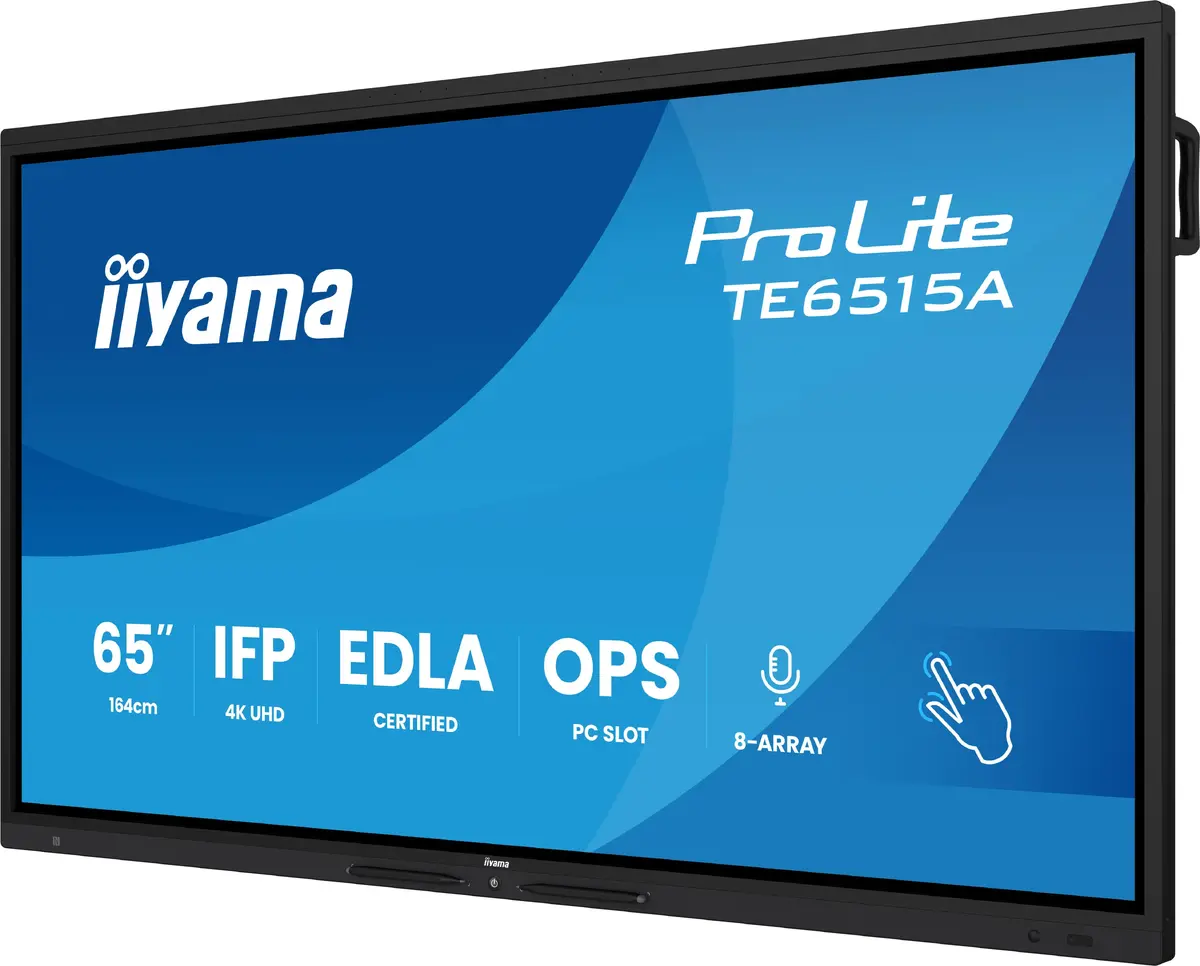 Интерактивная панель iiyama TE6515A-B2AG 65 дюймов 4K Photo 3