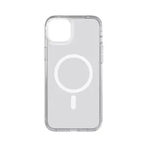 Tech21 Evo Clear Protective Cover for Apple iPhone 14 Plus, Transparent