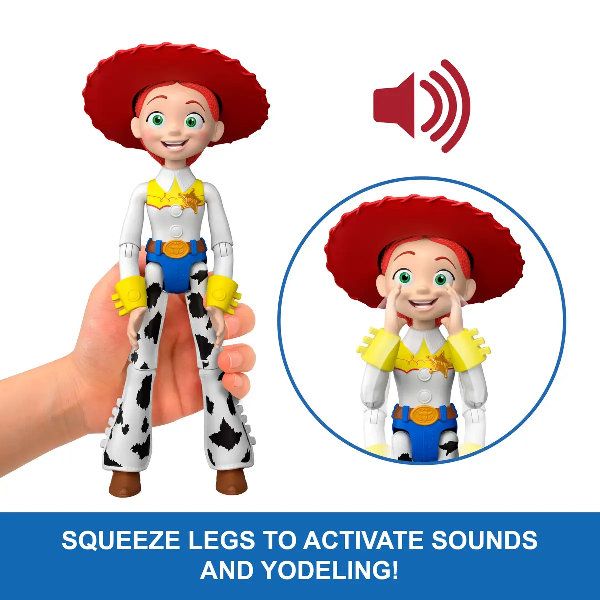 Фигурка Jada Toys Toy Story Critter Talk Jessie Photo 8