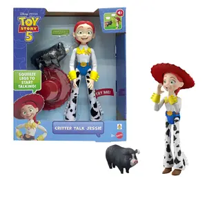 Jada Toys Toy Story 5 Critter Talk Jessie un JD Pig interaktīva figūriņa rotaļlieta ar 35 skaņām