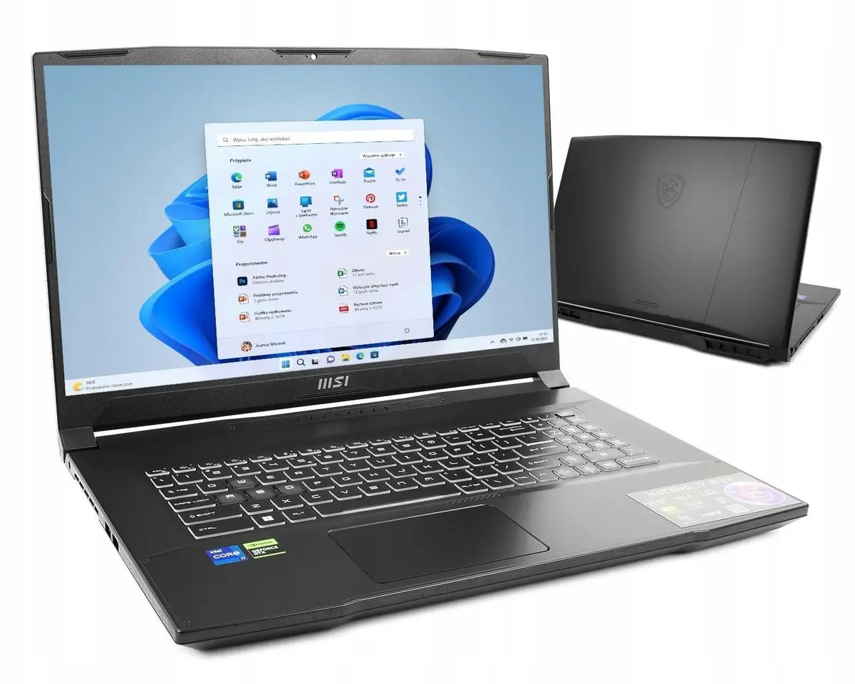 MSI Katana 17 B13VEK spēļu portatīvais