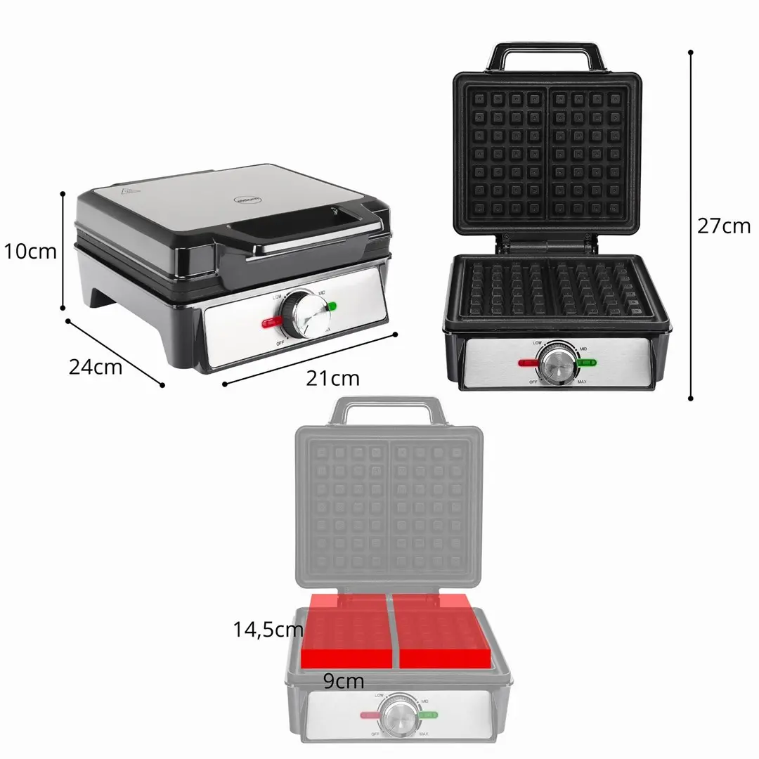 Eldom WA1600 Waffle Maker Photo 10