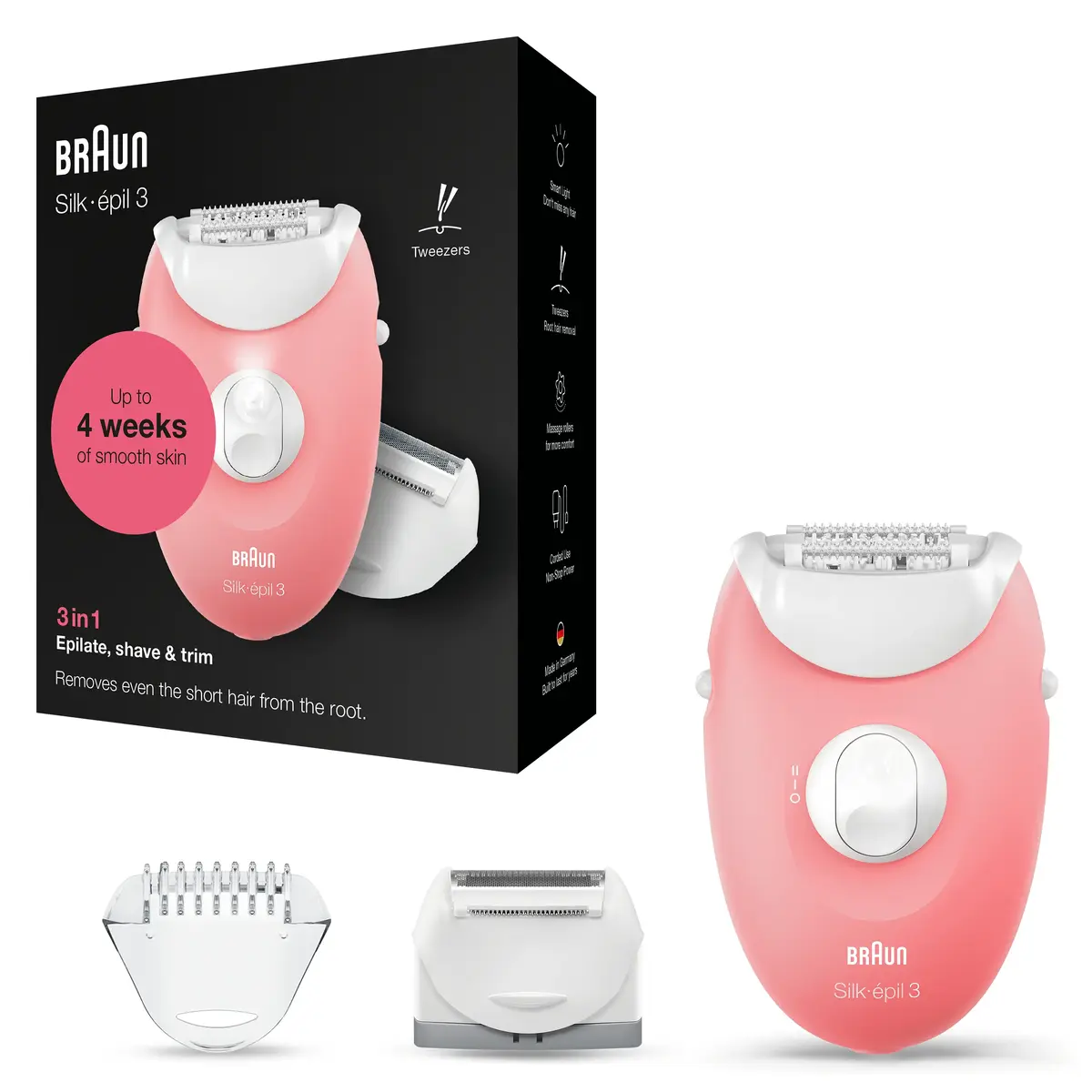 Эпилятор Braun Silk-épil 3 SE3-277 Photo 2
