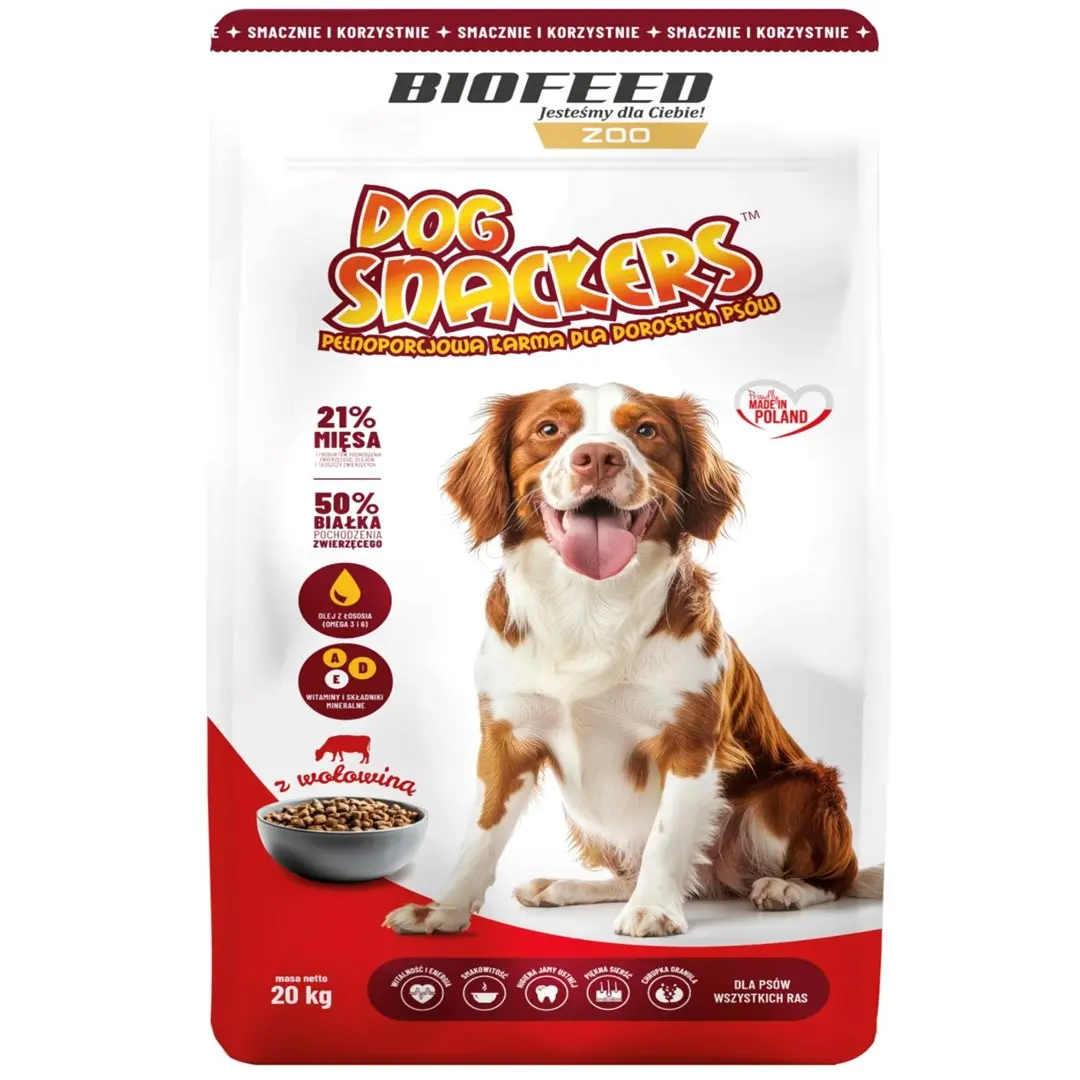 BIOFEED Dog Snackers Adult Medium &