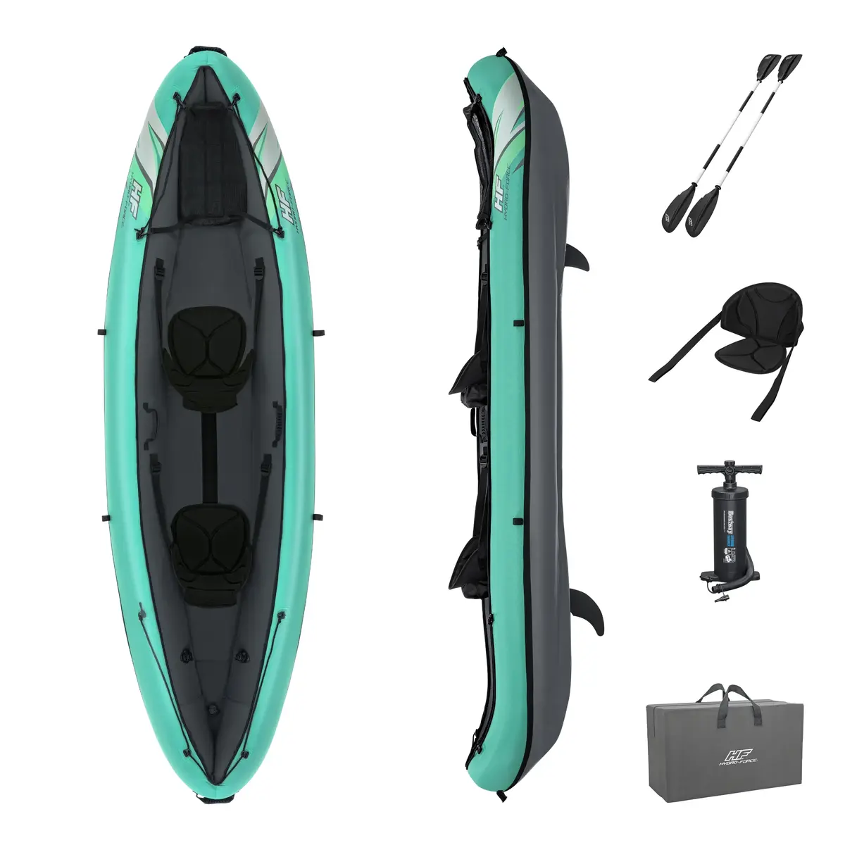 Надувной каяк Bestway Hydro-Force Ventura Elite X2 Photo 8