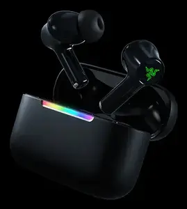 Razer Hammerhead V3 X HyperSpeed bezvadu iekšējās austiņas, Bluetooth, melnas